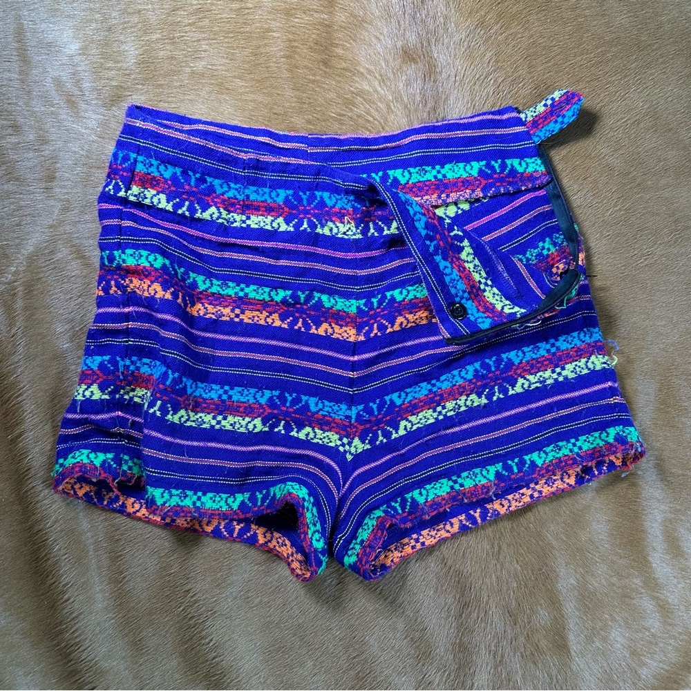 Kenny Shorts High-Waisted Kenny Guadalajara Shorts Size Medium Micro Shorts - Picture 4 of 9